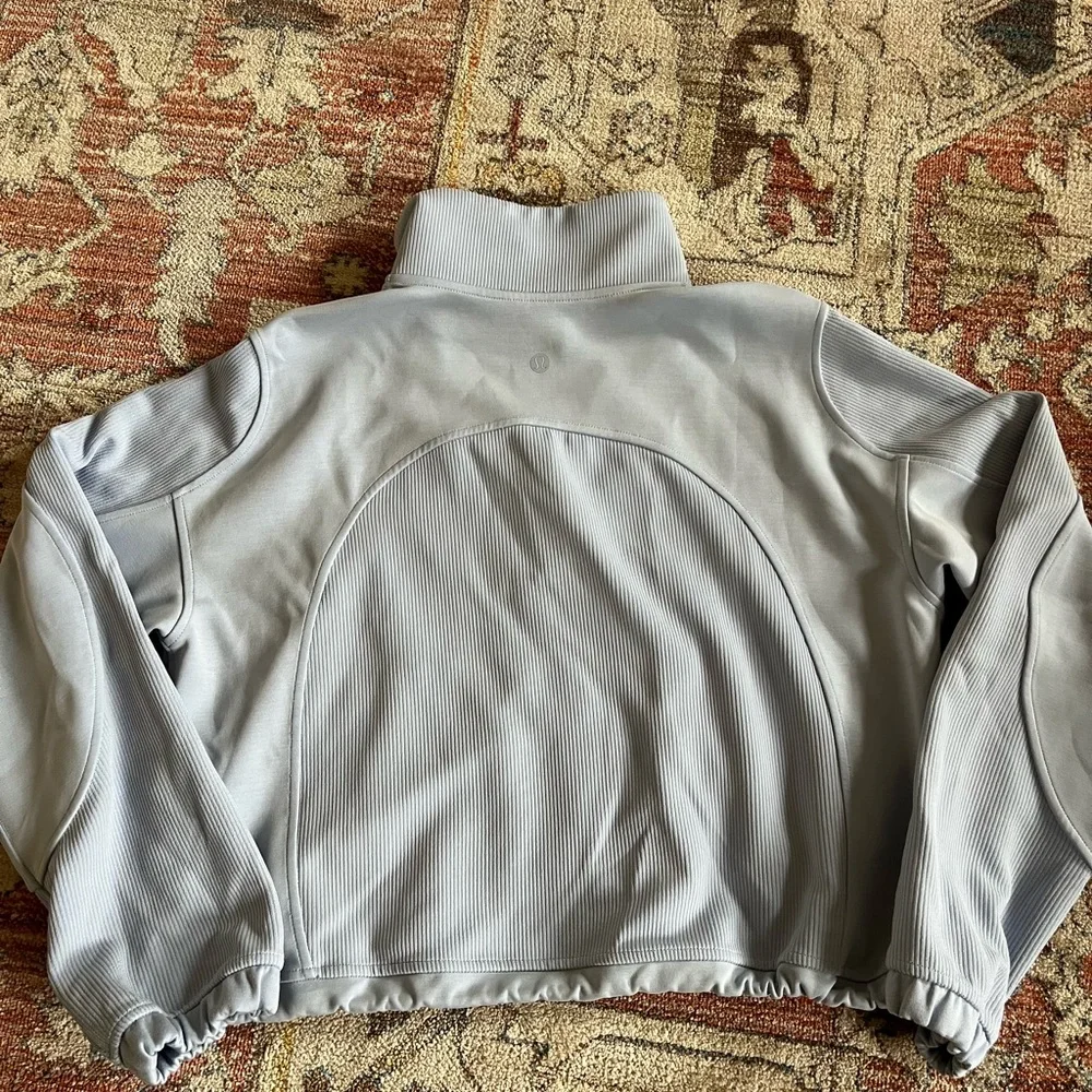lululemon Brushed Softstreme Half-zip Sweatshirt - Picture 3 of 3